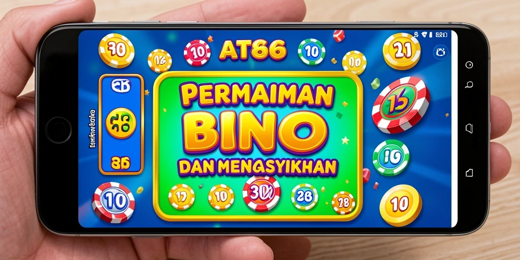 Tangkapan layar AT866, menunjukkan gameplay Bingo yang seru.