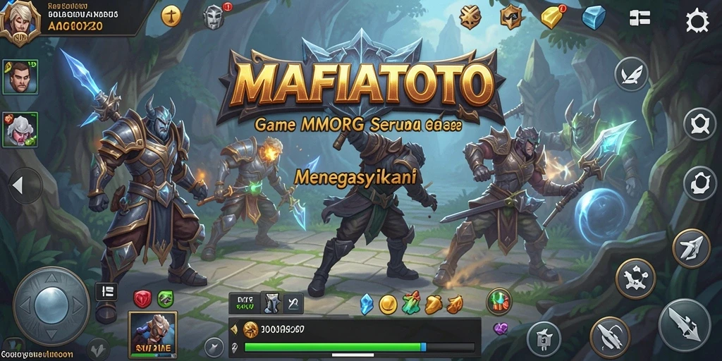 Screenshot gameplay MAFIATOTO yang menampilkan aksi seru di dunia MMORPG.