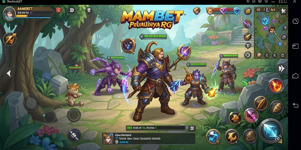 Tampilan gameplay MAMIBET yang menarik dan penuh aksi RPG.